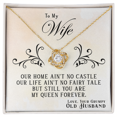 My Queen Forever - Love Knot Necklace